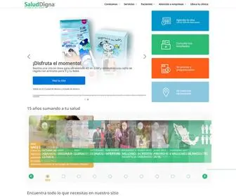 Salud-Digna.org(Laboratorio clínico) Screenshot