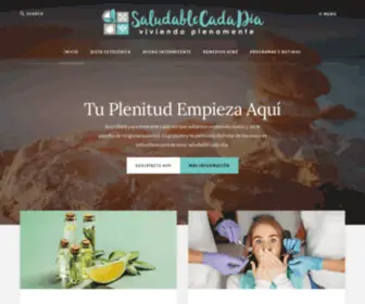 Saludablecadadia.com(SALUDABLE) Screenshot