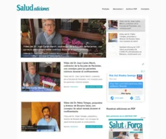 Saludediciones.com(Salud Ediciones) Screenshot