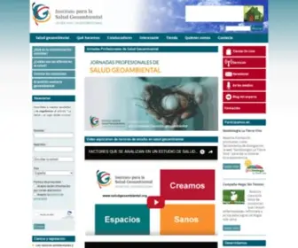Saludgeoambiental.org(Instituto para la Salud Geoambiental) Screenshot