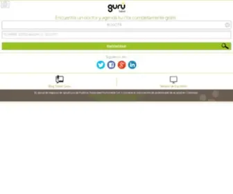 Saludguru.com(Salud Guru la Guia Medica de Colombia) Screenshot