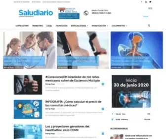 Saludiario.com(Médicos) Screenshot