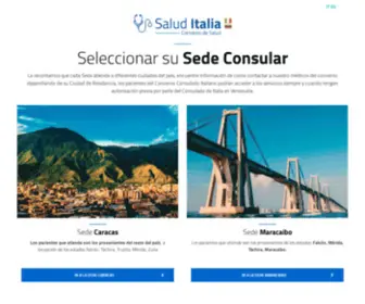 Saluditalia.com(Salud Italia) Screenshot