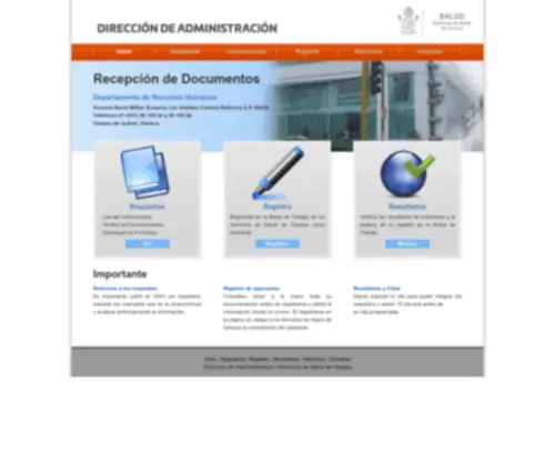 Saludoax-Admon.com(Saludoax Admon) Screenshot