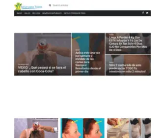 Saludparatodos.org(Salud Para todos) Screenshot