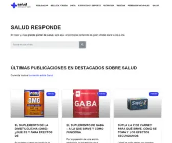 Saludresponde.org(Salud Responde) Screenshot