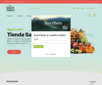 Saludsabor.com(Saludsabor) Screenshot