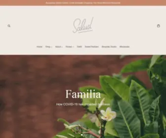 Saludshoppe.com(Salud Shoppe) Screenshot