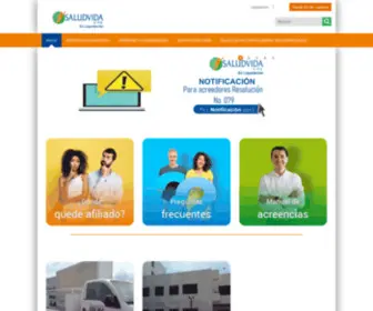 Saludvidaeps.com(Saludvidaeps) Screenshot