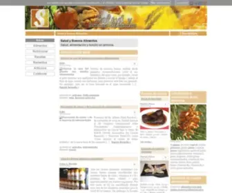 Saludybuenosalimentos.es(Salud y Buenos Alimentos) Screenshot
