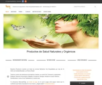 Saludyvidaplus.com(Productos de Salud Naturales y Organicos) Screenshot