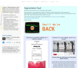 Salug.it(Salento GNU/Linux Users Group) Screenshot