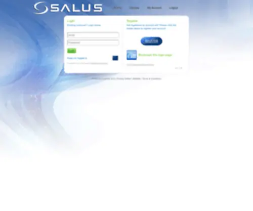 Salus-IT500.com(Salus IT 500) Screenshot