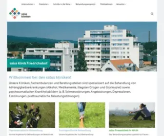 Salus-Kliniken.de(Salus kliniken GmbH) Screenshot