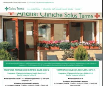 Salusterme.com(Salus Terme) Screenshot