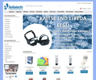 Salutaris.shop(Salutaris tervisekaubad) Screenshot