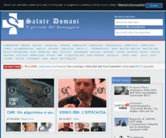 Salutedomani.com(Salute Domani) Screenshot