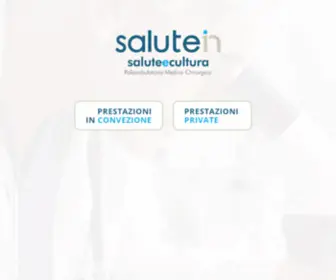 Saluteecultura.it(Poliambulatorio medico chirurgico) Screenshot