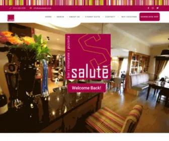 Saluteleeds.co.uk(Salute) Screenshot