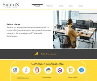 Salutisdanismanlik.com(Salutis Danışmanlık) Screenshot