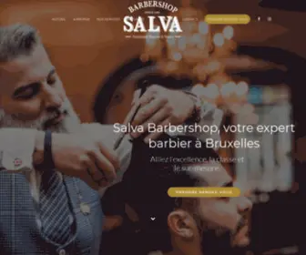 Salvabarbershop.be(Barbier pour gentlemen) Screenshot