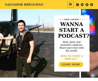 Salvadorbriggman.com(Blogging Tips) Screenshot