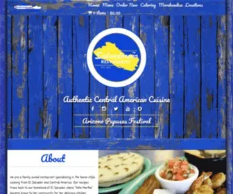 Salvadorenorestaurant.com(Salvadoreño Restaurant) Screenshot