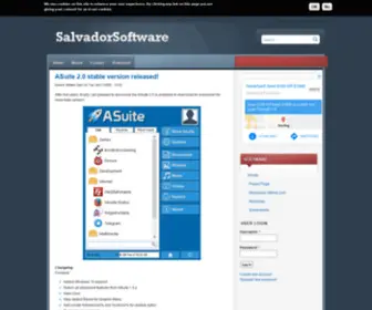 Salvadorsoftware.com(SalvadorSoftware) Screenshot