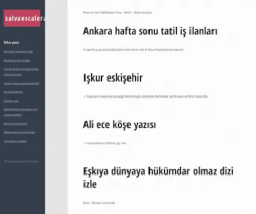 Salvaescalerasteruel.es(Kolay çizgi film karakteri çizimi HKU Eğitim Bilgi Sistemi) Screenshot
