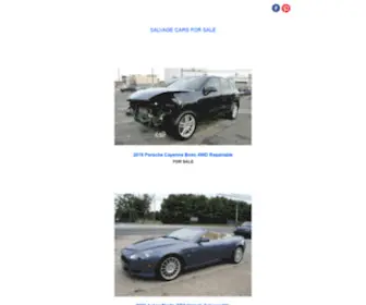 Salvage-Cars-Forsale.com(Salvage cars for sale) Screenshot