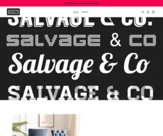 Salvagecoindy.com(Salvage & Co Indy) Screenshot