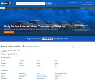 Salvagedirect.com(Salvage Auction Cars and Motorcycles for Sale) Screenshot