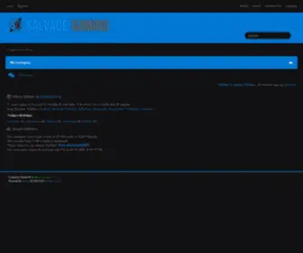 Salvagegaming.com(Salvage Gaming Board) Screenshot