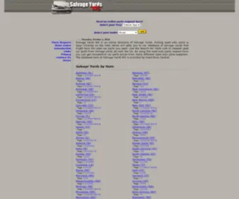 Salvageyards.ws(Premium domain) Screenshot