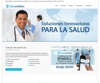 Salvamedica.com(Salvamédica) Screenshot