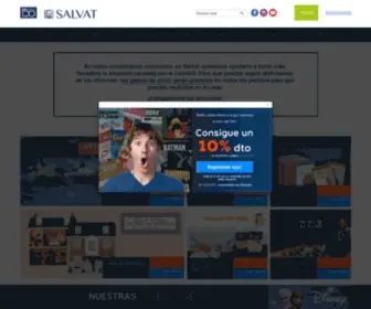 Salvat.com(Productos coleccionables de calidad) Screenshot