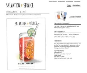 Salvationandservice.org(Start) Screenshot