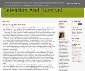 Salvationandsurvival.com(Salvation And Survival) Screenshot