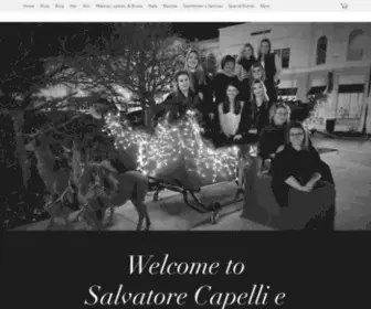 Salvatorecapelli.com(Salvatore Capelli e Esthetica) Screenshot