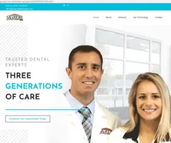 Salvatoredental.com(Welcome Salvatore Dental) Screenshot