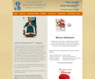 Salvatoriancenter.org(Brother Silas) Screenshot