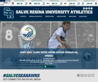 Salveathletics.com(Salve Regina) Screenshot