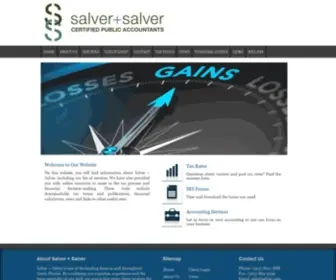 Salver.com(A professional tax and accounting firm in North Miami) Screenshot