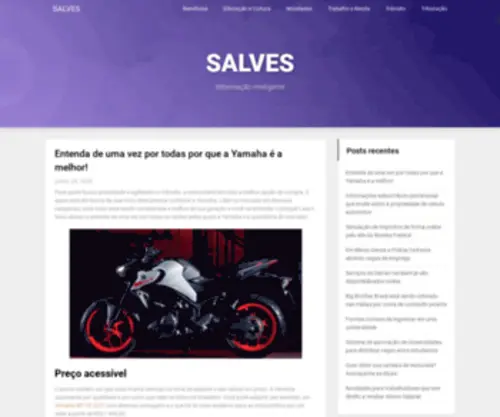 Salves.com.br(Salves) Screenshot