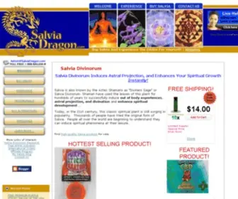 Salviadragon.com(Buy Salvia Divinorum) Screenshot