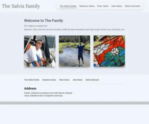 Salvia.org(The Salvia family) Screenshot