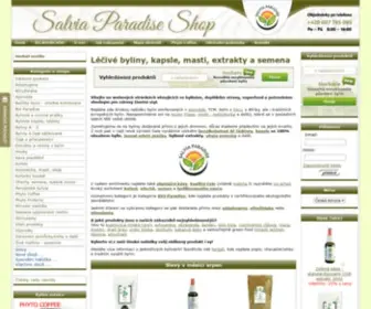 Salviaparadise.cz(Salvia Paradise) Screenshot