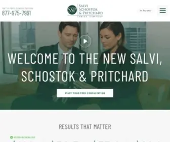 Salvilaw.com(Illinois Medical Malpractice and Personal Injury Attorneys) Screenshot