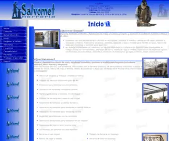 Salvomet.com.ar(Rejas a Medida \ Escaleras a Medida \ Portones a Medida) Screenshot