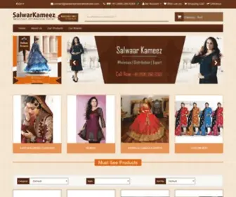 Salwarkameezwholesale.com(Salwarkameezwholesale) Screenshot